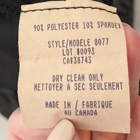 Vintage G. Brabant Men’s Blazer Black Double Breasted Classic Formal Wool Sz 44S - Picture 4 of 11